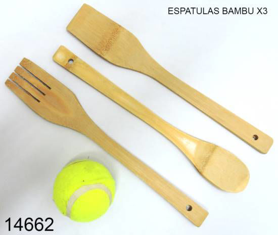 Imagen de ESPATULAS BAMBU X3 3.26